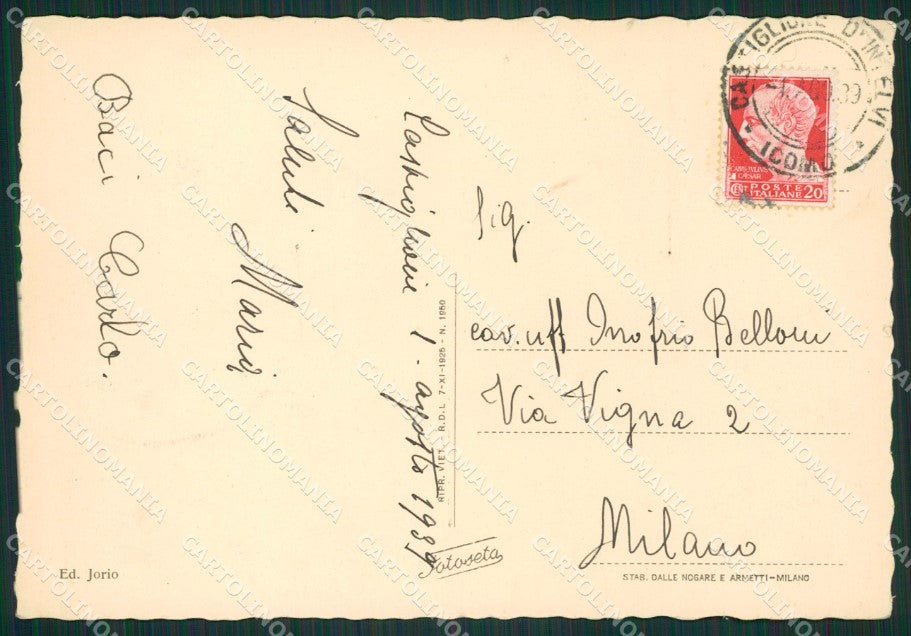 Como Castiglione Intelvi FG cartolina ZK0356 – retro