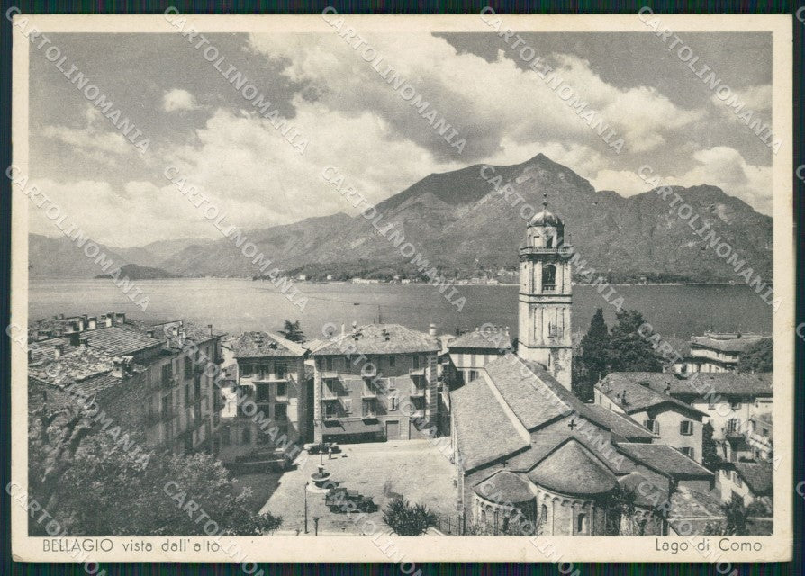Como Bellagio PIEGHINA FG cartolina ZK0358 – fronte