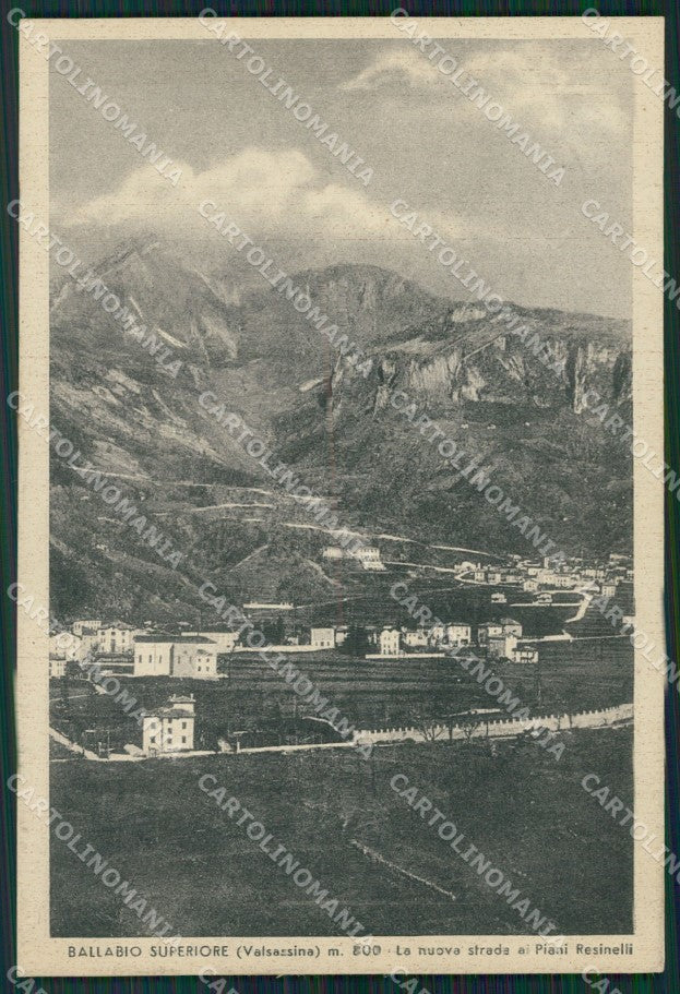 Lecco Ballabio Superiore FG cartolina ZK0379 – fronte