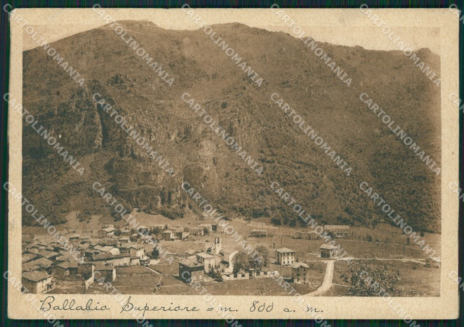 Lecco Ballabio Superiore PIEGHINA FG cartolina ZK0383 – fronte