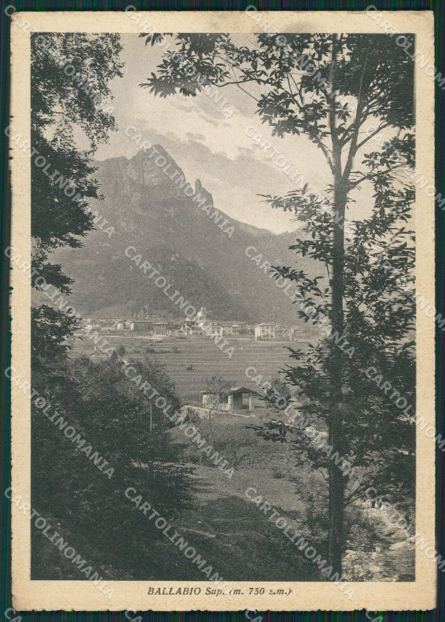 Lecco Ballabio FG cartolina ZK0384 – fronte