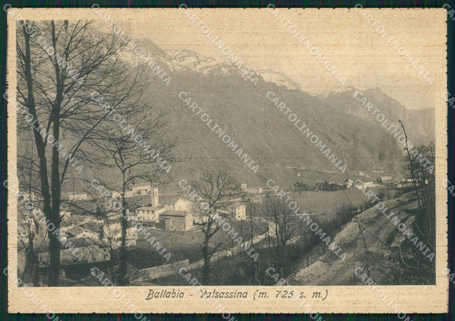 Lecco Ballabio FG cartolina ZK0385 – fronte