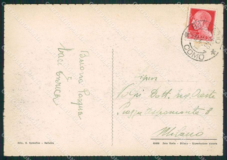 Lecco Ballabio FG cartolina ZK0385 – retro