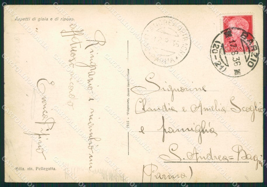 Lecco Barzio PIEGHINA FG cartolina ZK0408 – retro