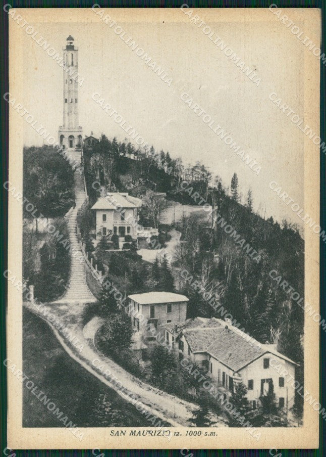 Como San Maurizio Sopra Brunate FG cartolina ZK0455 – fronte