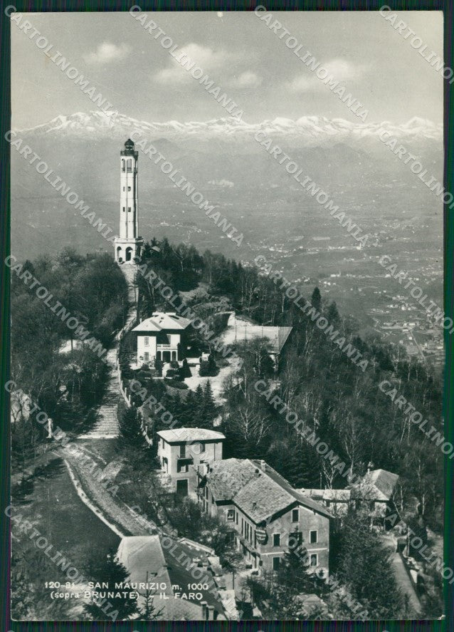 Como San Maurizio Sopra Brunate Foto FG cartolina ZK0458 – fronte