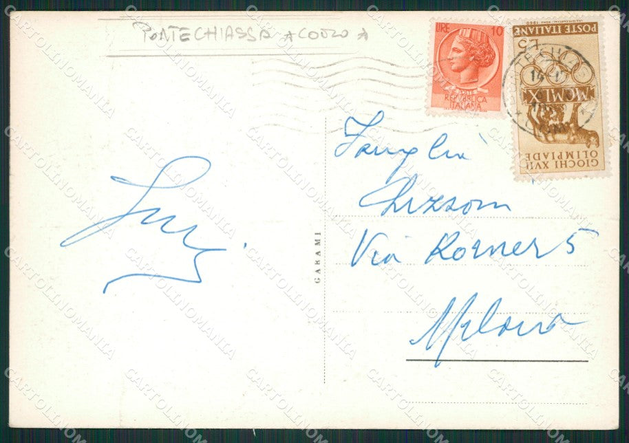 Como Città FG cartolina ZK0459 – retro