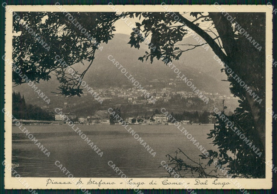 Como Piazza Santo Stefano FG cartolina ZK0465 – fronte