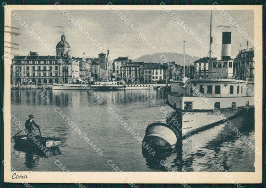 Como Città Battello FG cartolina ZK0470 – fronte