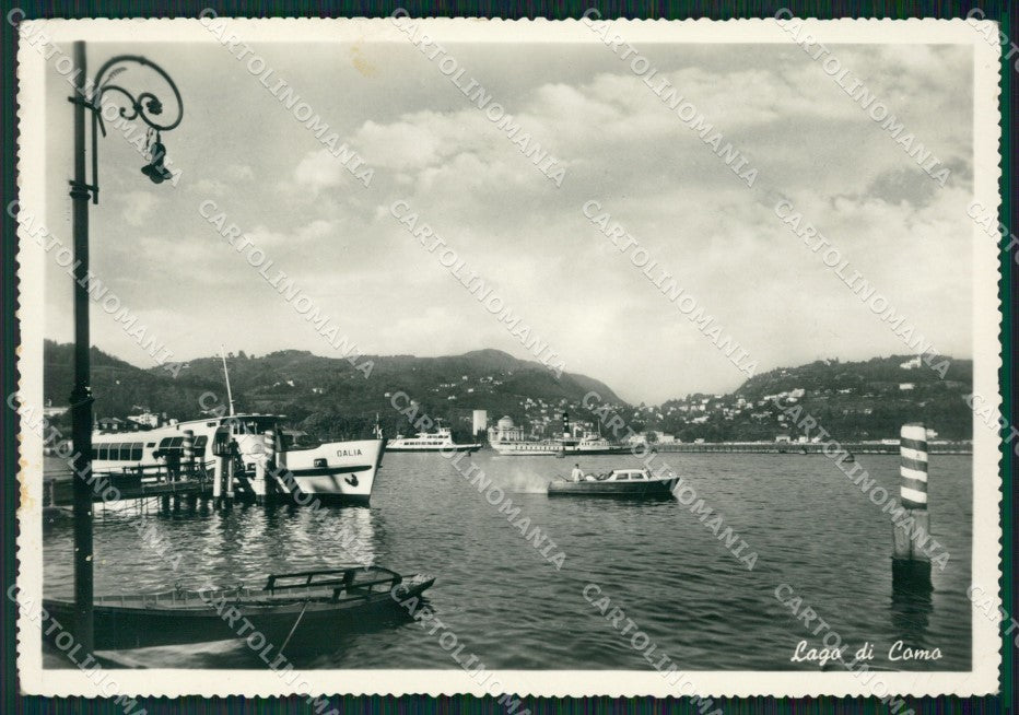 Como Città Battello Foto FG cartolina ZK0484 – fronte