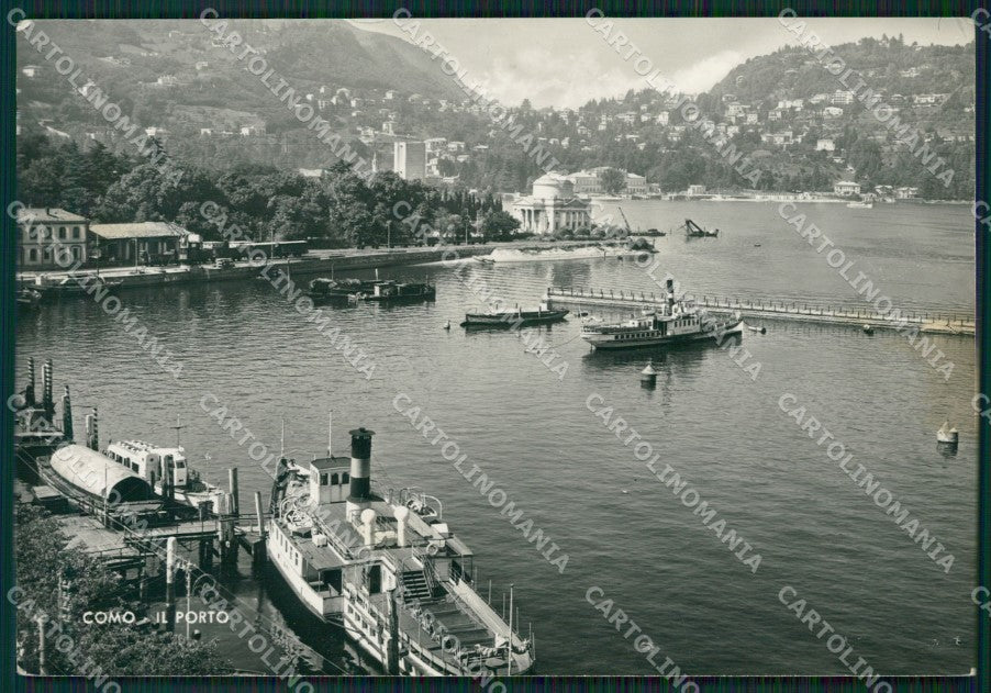 Como Città Battello Foto FG cartolina ZK0485 – fronte