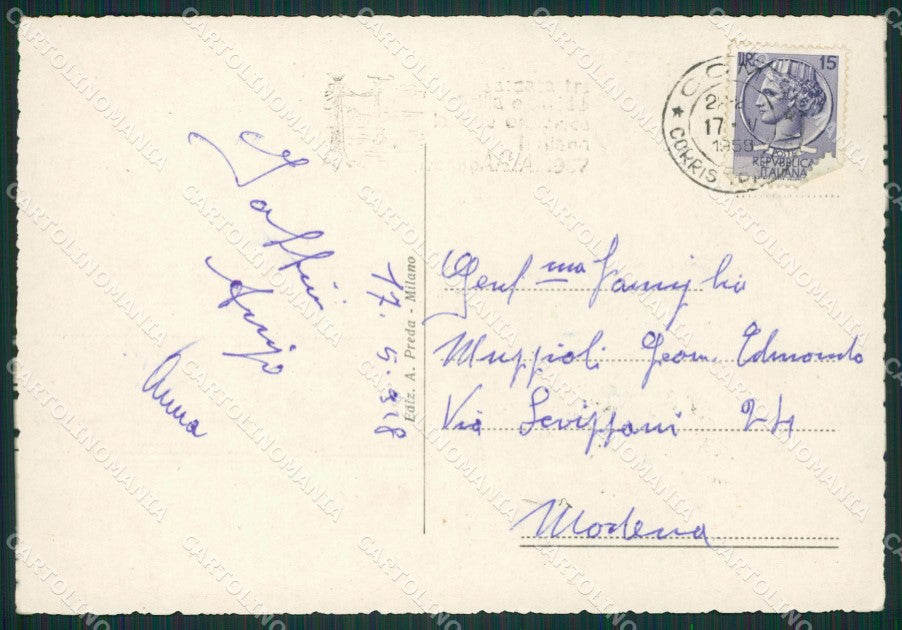 Como Città Foto FG cartolina ZK0489 – retro