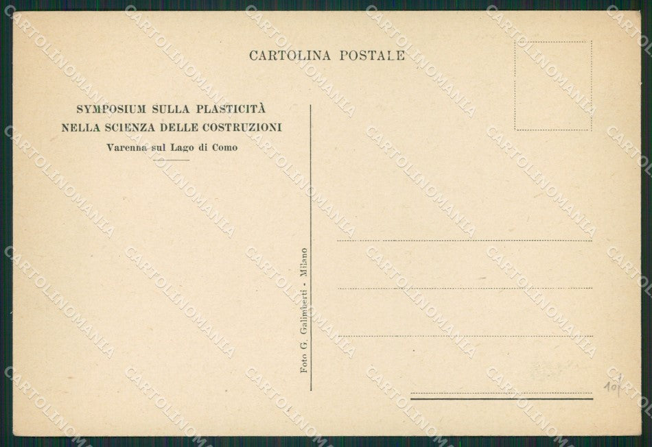 Lecco Varenna FG cartolina ZK0493 – retro