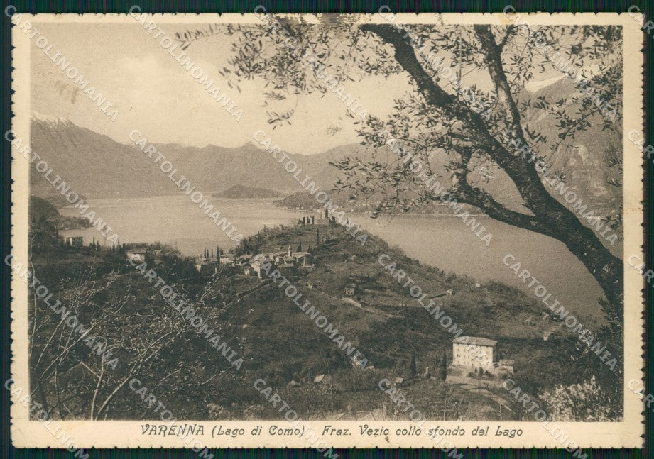 Lecco Varenna Vezio FG cartolina ZK0497 – fronte