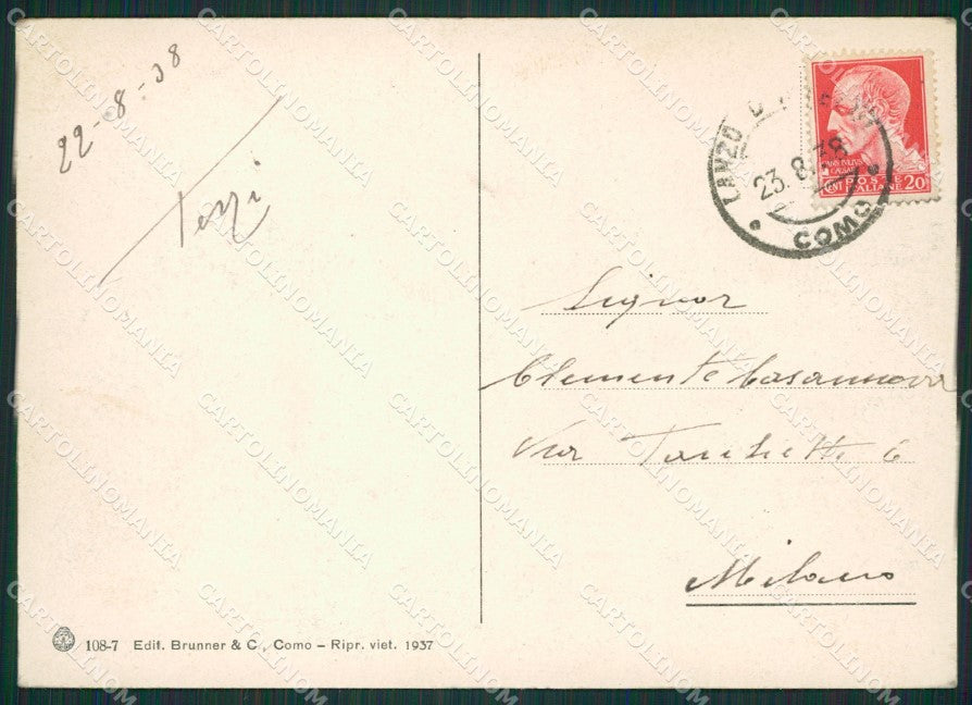 Como Lanzo D'Intelvi FG cartolina ZK0532 – retro