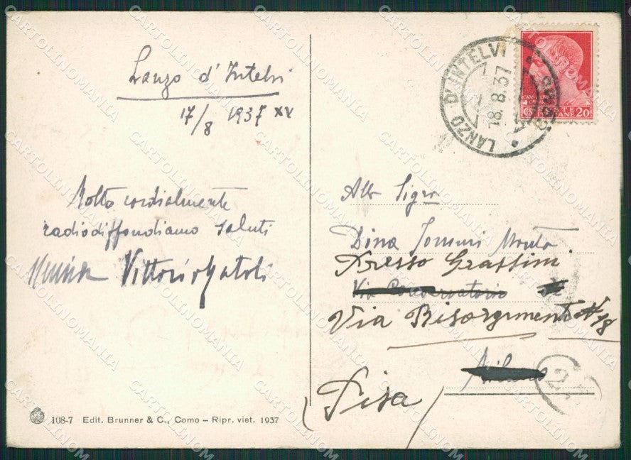 Como Lanzo D'Intelvi FG cartolina ZK0536 – retro