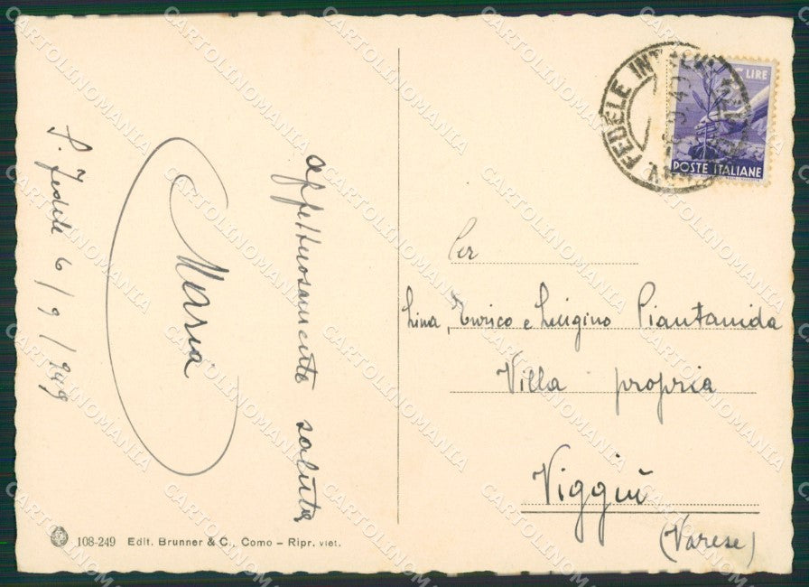 Como San Fedele D'Intelvi FG cartolina ZK0557 – retro