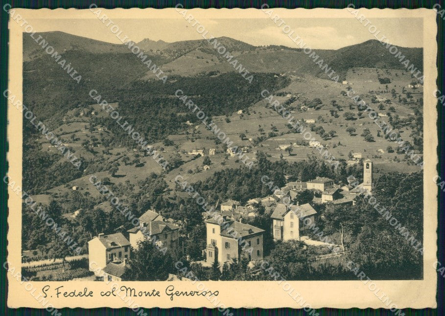 Como San Fedele D'Intelvi Monte Generoso FG cartolina ZK0559 – fronte