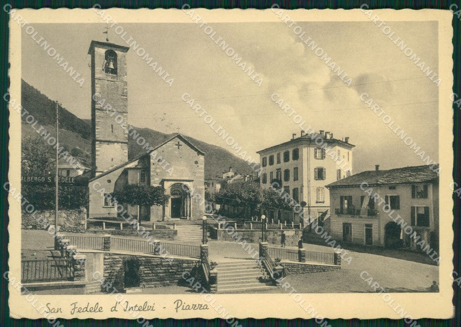 Como San Fedele D'Intelvi FG cartolina ZK0560 – fronte