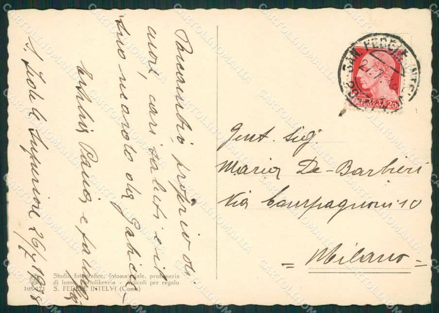 Como San Fedele D'Intelvi FG cartolina ZK0560 – retro