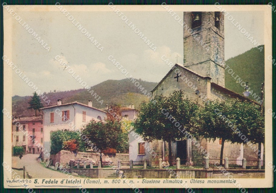 Como San Fedele D'Intelvi FG cartolina ZK0561 – fronte