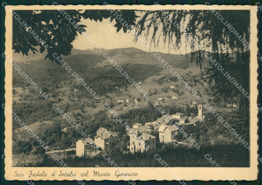 Como San Fedele D'Intelvi FG cartolina ZK0563 – fronte