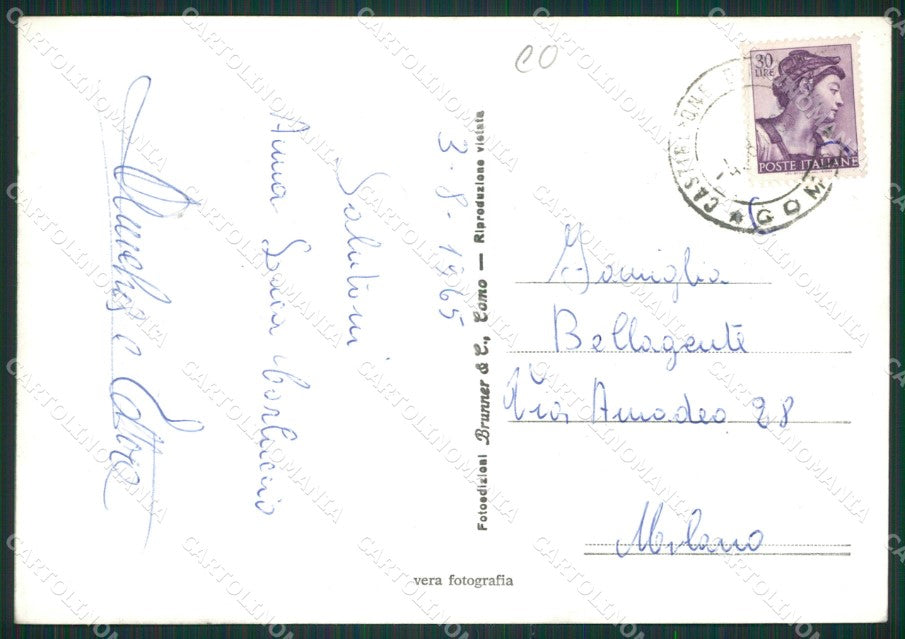 Como San Fedele D'Intelvi Saluti da Foto FG cartolina ZK0565 – retro
