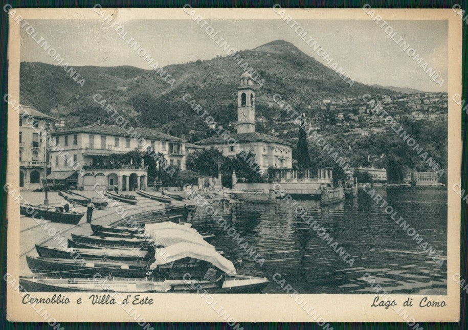 Como Cernobbio FG cartolina ZK0567 – fronte