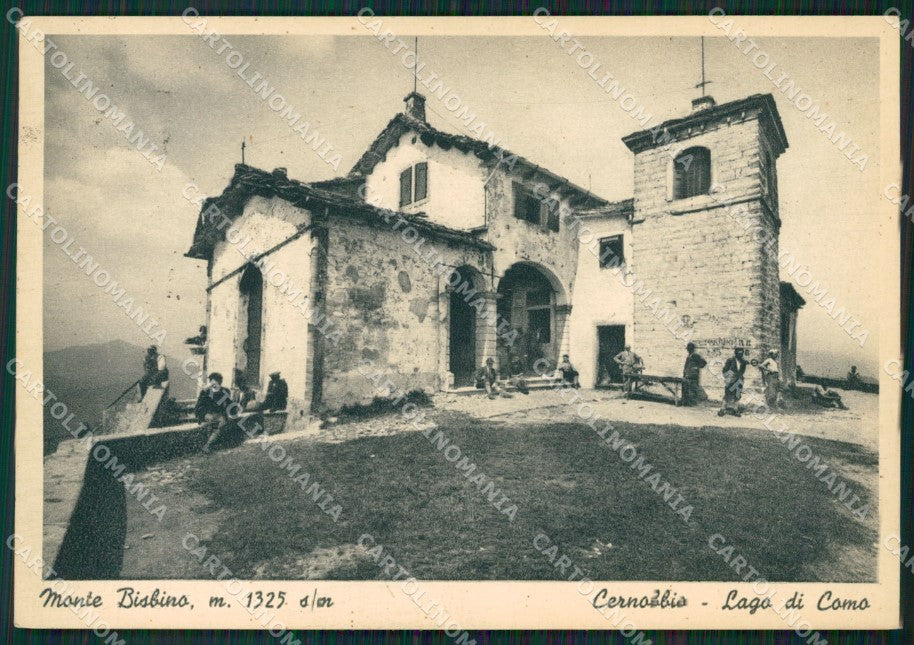 Como Cernobbio Monte Bisbino FG cartolina ZK0571 – fronte
