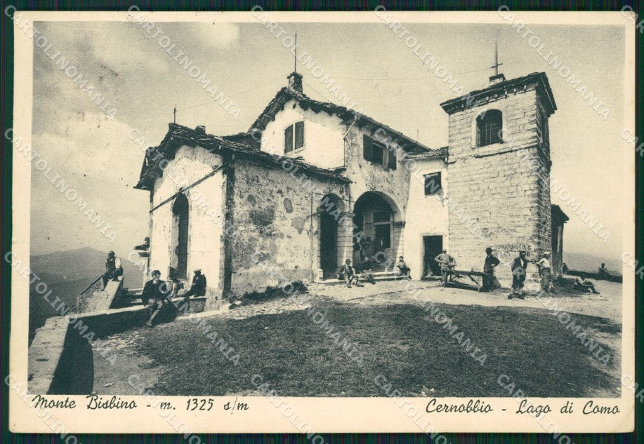 Como Cernobbio Monte Bisbino FG cartolina ZK0572 – fronte