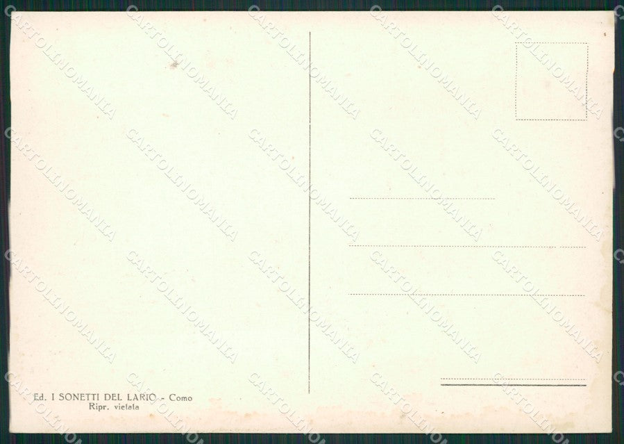 Como Cadenabbia FG cartolina ZK0577 – retro