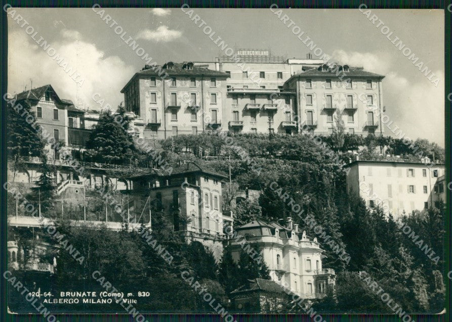 Como Brunate Foto FG cartolina ZK0590 – fronte