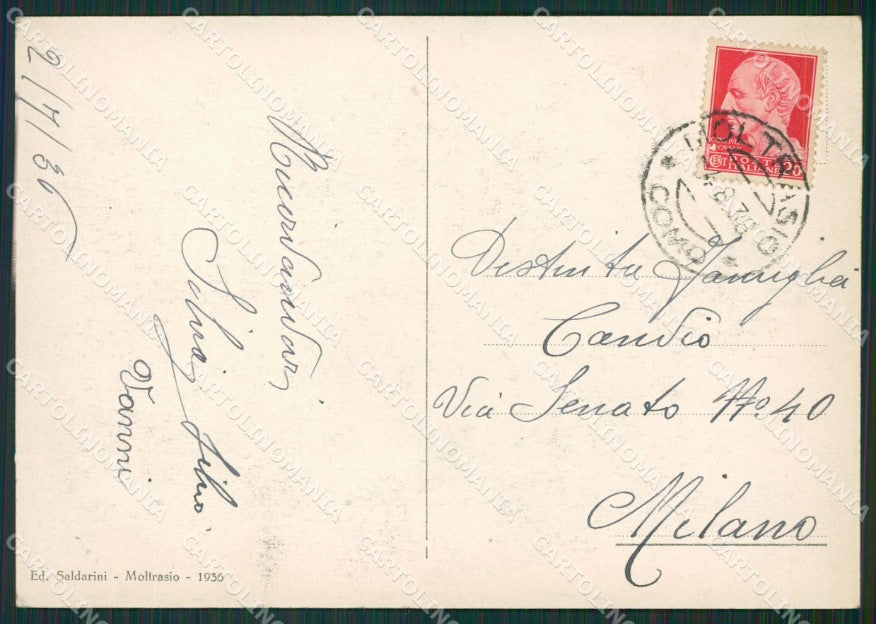 Como Moltrasio FG cartolina ZK0595 – retro