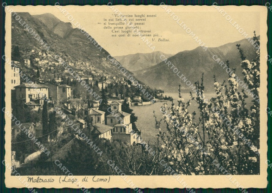 Como Moltrasio PIEGA FG cartolina ZK0596 – fronte