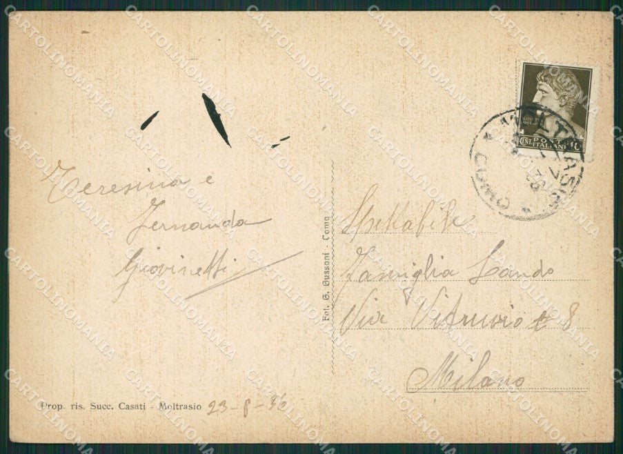 Como Moltrasio FG cartolina ZK0599 – retro