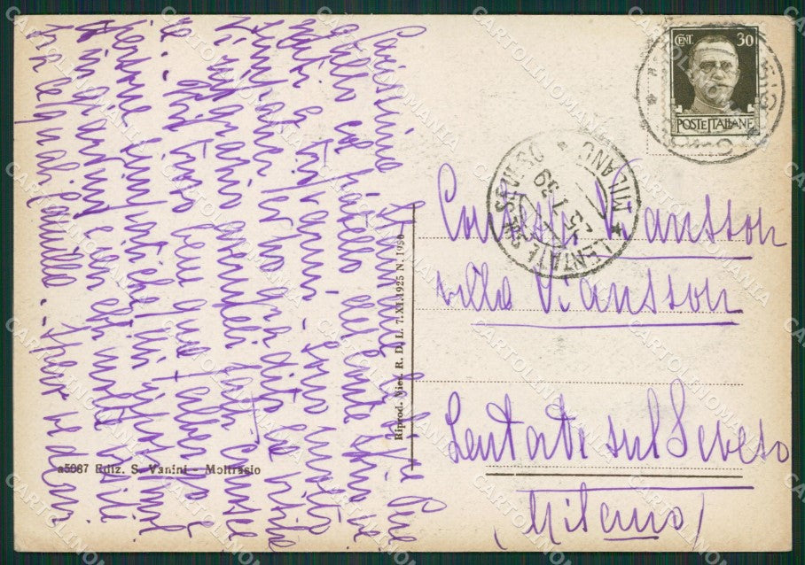 Como Moltrasio FG cartolina ZK0607 – retro