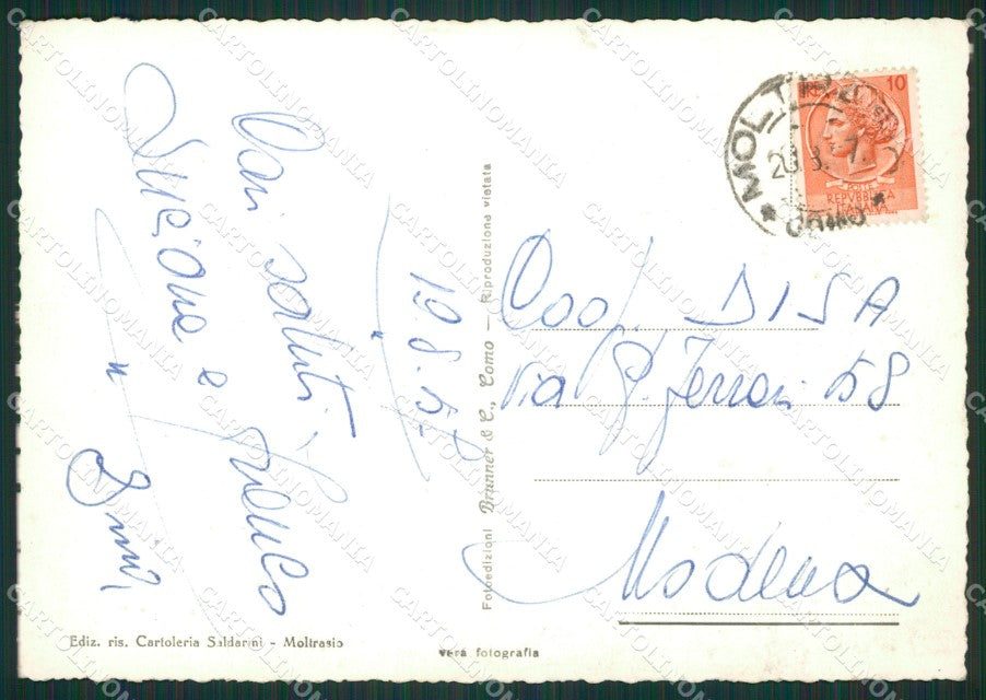Como Moltrasio Tennis Foto FG cartolina ZK0611 – retro
