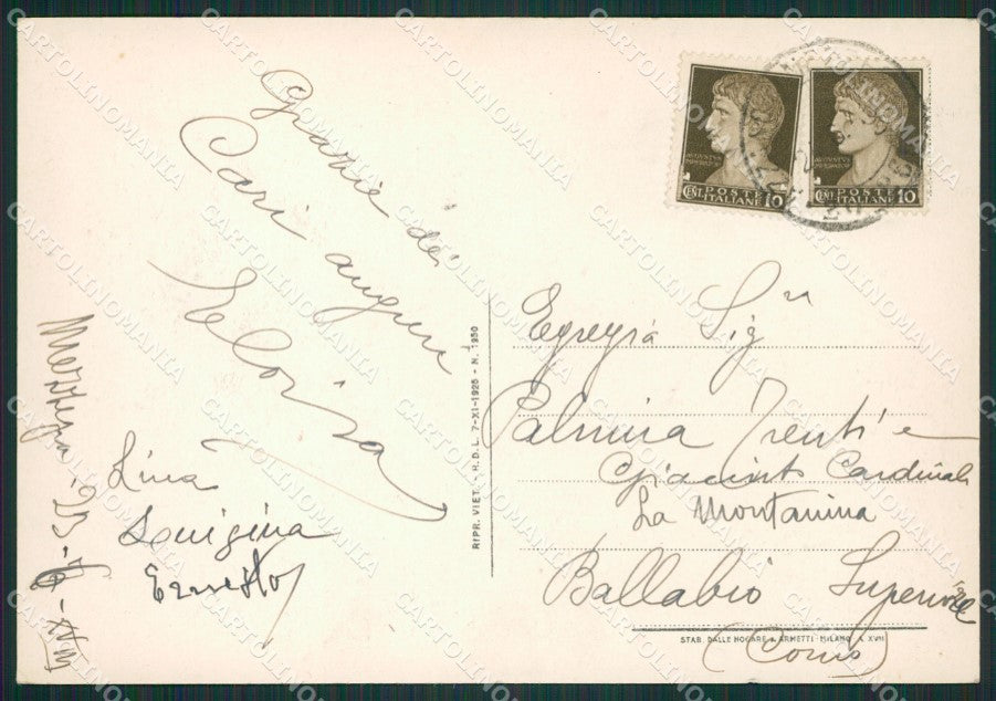 Como Tremezzina FG cartolina ZK0623 – retro