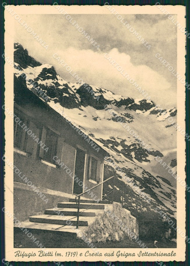 Lecco Mandello Lario Rifugio Bietti Cai FG cartolina ZK0624 – fronte