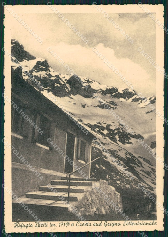 Lecco Mandello Lario Rifugio Bietti Cai FG cartolina ZK0626 – fronte