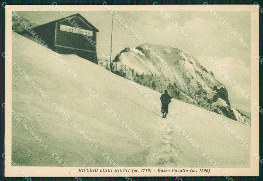 Lecco Mandello Lario Rifugio Bietti Cai FG cartolina ZK0628 – fronte