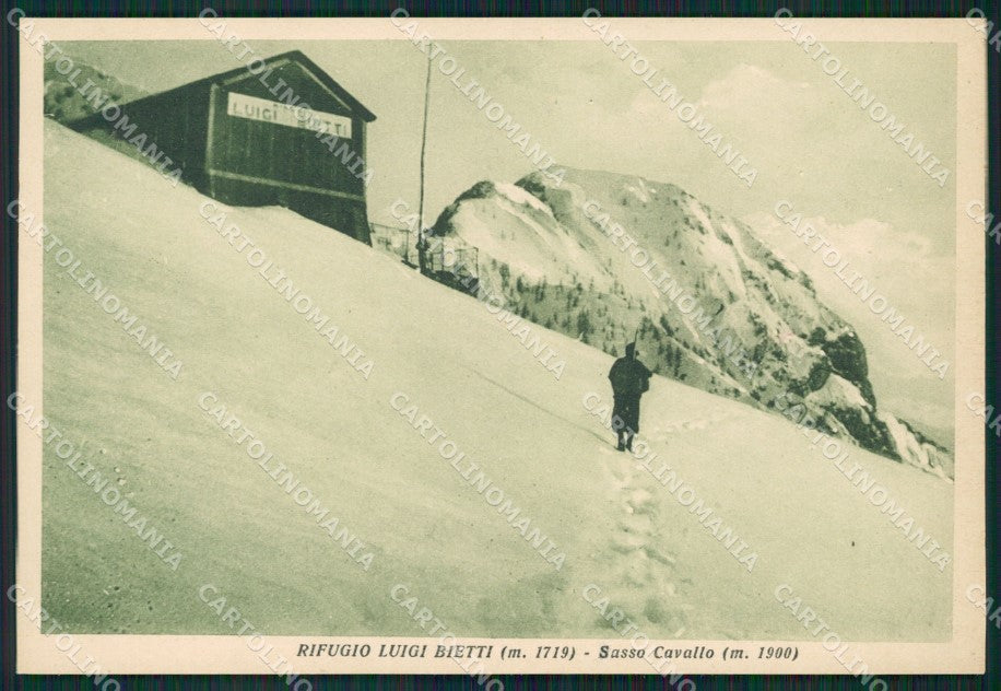 Lecco Mandello Lario Rifugio Bietti Cai FG cartolina ZK0629 – fronte