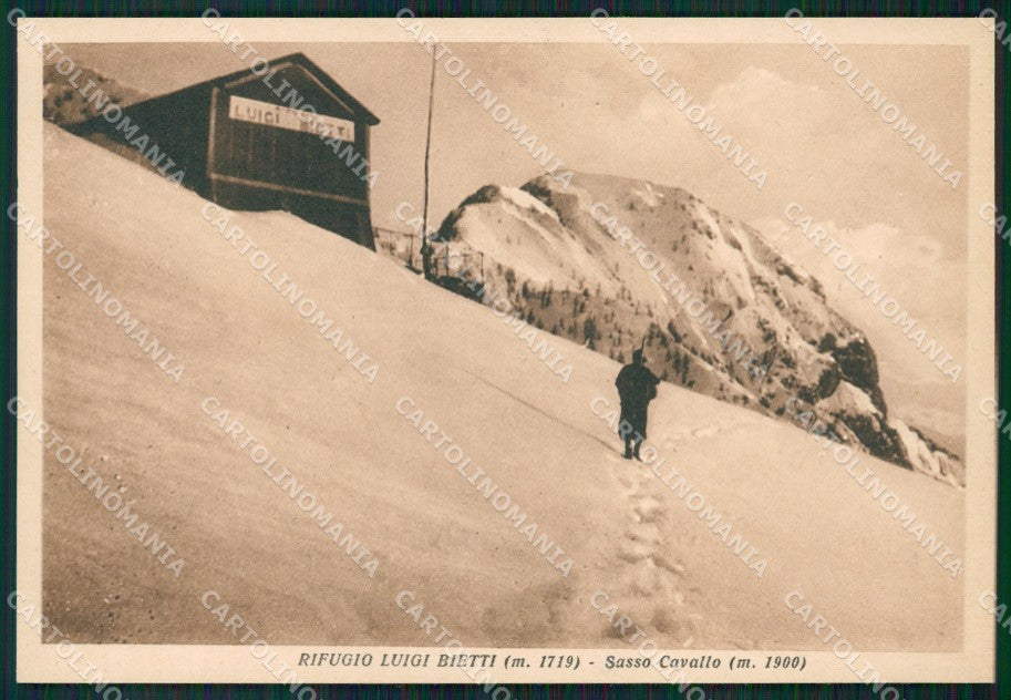 Lecco Mandello Lario Rifugio Bietti Cai FG cartolina ZK0631 – fronte