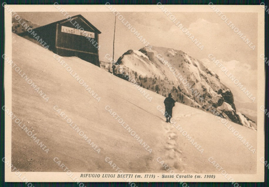 Lecco Mandello Lario Rifugio Bietti Cai FG cartolina ZK0632 – fronte