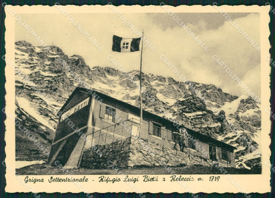 Lecco Mandello Lario Rifugio Bietti Cai FG cartolina ZK0641 – fronte