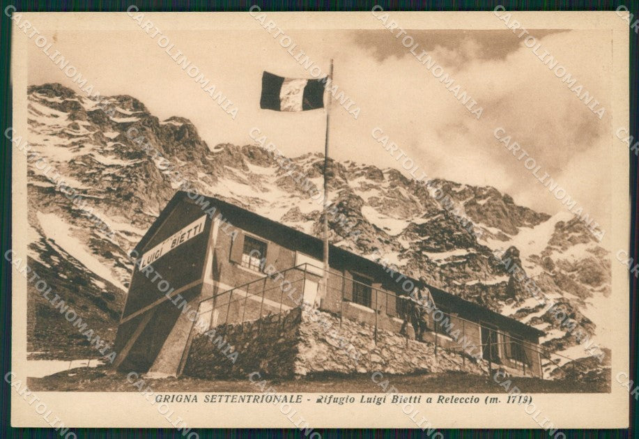 Lecco Mandello Lario Rifugio Bietti Cai FG cartolina ZK0642 – fronte