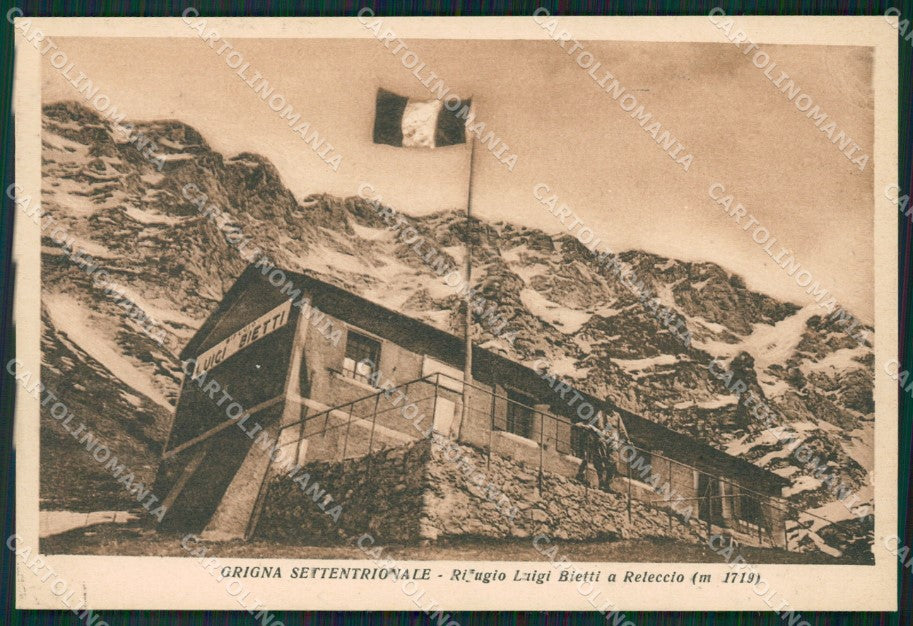 Lecco Mandello Lario Rifugio Bietti Cai FG cartolina ZK0643 – fronte