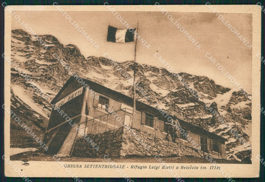 Lecco Mandello Lario Rifugio Bietti Cai FG cartolina ZK0644 – fronte