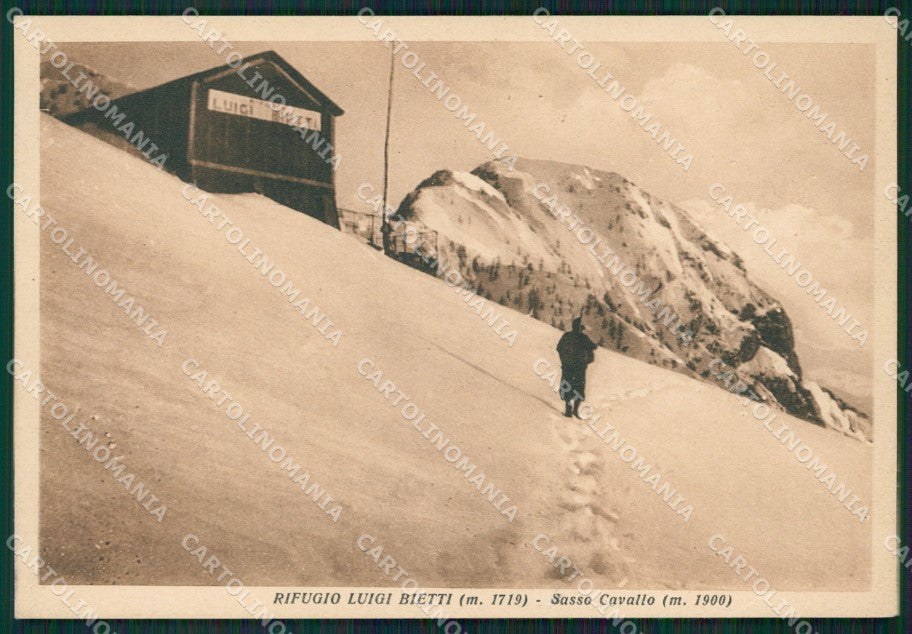 Lecco Mandello Lario Rifugio Bietti Cai FG cartolina ZK0657 – fronte