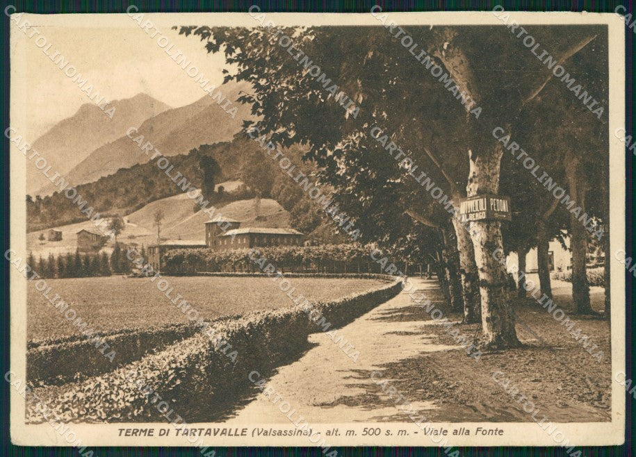 Lecco Taceno Terme di Tartavalle FG cartolina ZK0664 – fronte
